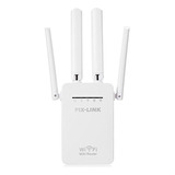 Repetidor Wifi Amplificador Sinal Extensor 4 Antenas Wireles