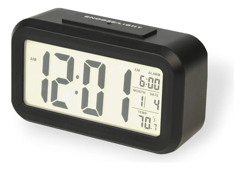 Reloj Despertador Rca 4.6'' Con Sensor De Luz