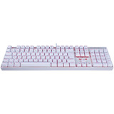 Teclado Mecânico Redragon Mitra Lunar Led Switch Black Abnt2