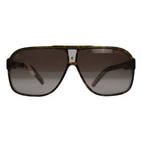 Lentes De Sol Carrera Marrón Havana Grand Prix Unisex Lente Marrón Degradado