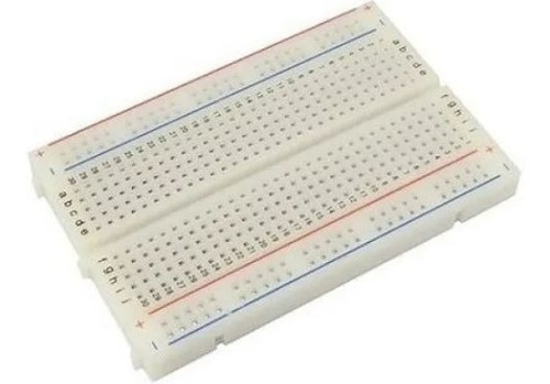 Placa Prueba De Circuitos Protoboard-breadboard 8x5 Cm 400p 