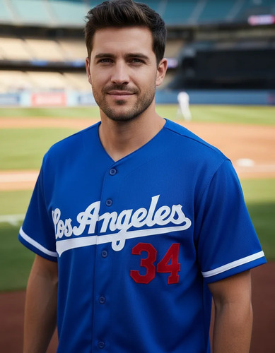 Playera Casaca Toro Valenzuela Bordada Los Angeles | Envío gratis