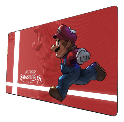 Mouse Pad Largo Artistico Mario Smash Bros Ultimate 40x90cm