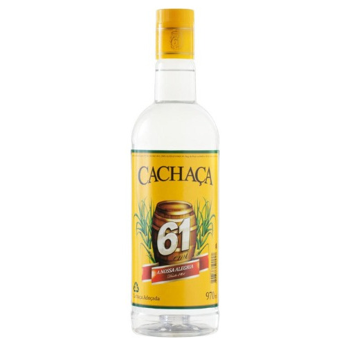 Cachaza 61 Economica 970ml - mL a $83