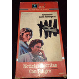 Noticias Escritas Con Sangre En Vhs Clásico Original!!