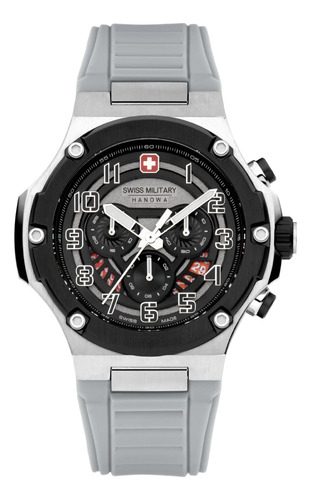 Reloj Swiss Military Smwgo0000601 Para Hombre Cronografo