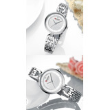 Reloj Para Dama Mujer Curren Pulso Acero Sumergible + Envio