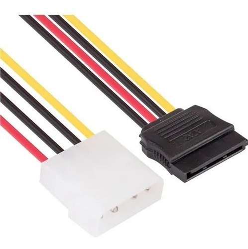 Cable Sata Power Molex 4 Pines 15 Cm