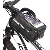 Bolso Alforja Porta Celular Bici Grande Impermeable Tactil  