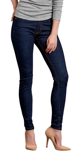 Jeans Para Dama Dickies Fd145 Con Panel Flexible En Abdomen