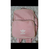 Mochila adidas Original Rosa Chica,falla En Un Cierre! 