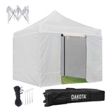 Gazebo 3x3 Autoarmable Paredes + Puerta + Estacas + Bolso