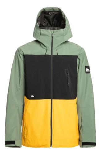 Campera Snow Quiksilver Sycamore 10k Impermeable W24 Hombre