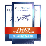 Secret Clinical Strength Clear Gel Antitranspirante Y Desod.