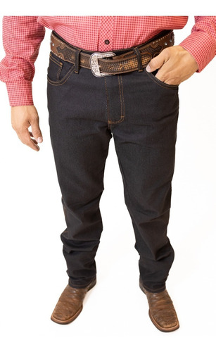  Kit3 Calça Jeans Country Cowboy Masculina /c Elastano Lycra
