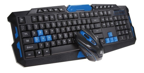 Mouse Y Teclado Gamer Inalámbrico  Hk8100 -  2.4g