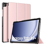 Funda Para Samsung Tab A9+ Plegable Rosa