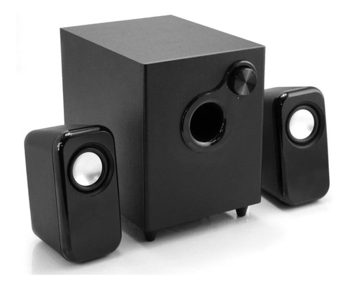 Sistema De Bocinas Blackweb Multimedia 2.1 Speaker System