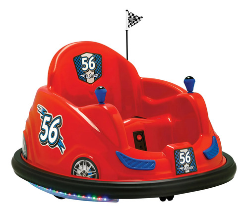 Coche Parachoques 6v Con Batería, Divertidas Luces Led