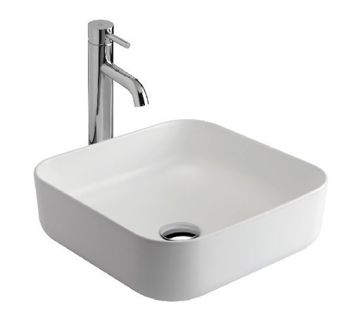 Bacha De Baño De Apoyar Ferrum Tori Lk394 Blanco 