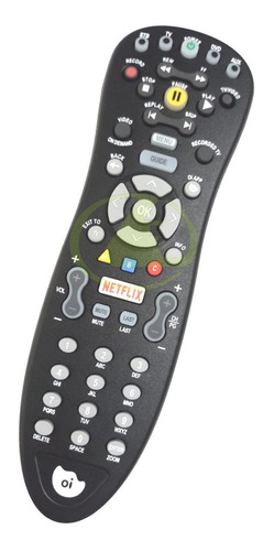 Controle Remoto Universal Tv Oi Vivo Cisco At6400 Com Pilhas