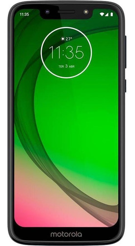 Motorola Moto G7 Play 32gb Indigo Bom - Celular Usado