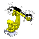 Maquina Virtual Fanuc, Abb, Robotica Industrial