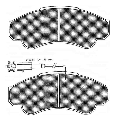 Pastillas Freno Para Fiat Ducato 02/ Delantera Marca Icer Foto 3