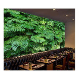 Adesivo De Parede Mural Verde Plantas Folhas 9m² Xna248