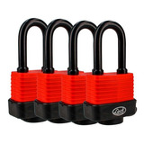 Candados Impermeables De Seguridad P/exteriores Lock® 4 Pzs 