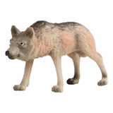 Figura De Lobo Realista, Adorno Para Decoración Del Hogar, M