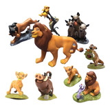 9pcs The Lion King Simba Nala Mufasa Figura Modelo Juguete 