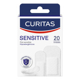 Curitas Adhesivas Sensitive 20 Unidades