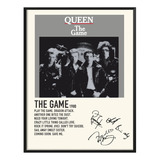 Cuadro Queen Music Album Tracklist Exitos The Game