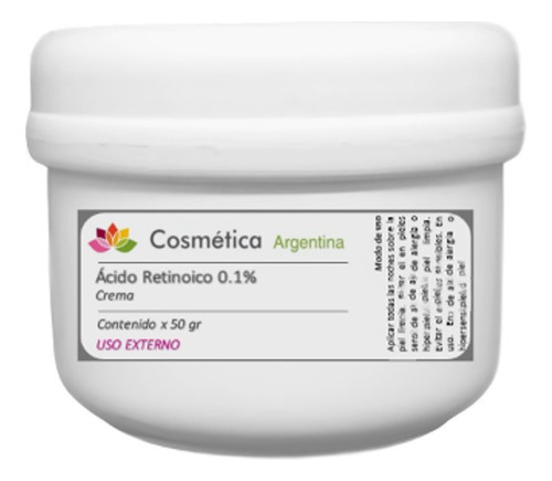 Crema Acido Retinoico 0.1 X 50 Gr Acne Cicatrices Estrias