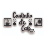 Cantinho Do Café Decoração Cozinha Café Bar Letras E Quadros
