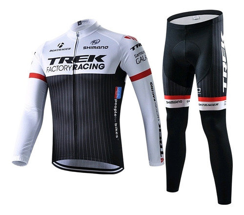 Conjunto Ciclismo Calza + Jersey, Tricota, Diseño Trek 