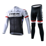 Conjunto Ciclismo Calza + Jersey, Tricota, Diseño Trek 