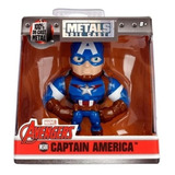 Figura Metalfigs Capitán América Muñeco De Metal Marvel