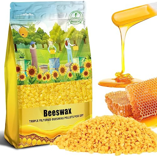 Cargen Pellets De Cera De Abejas Amarilla 900 G - Pastillas 