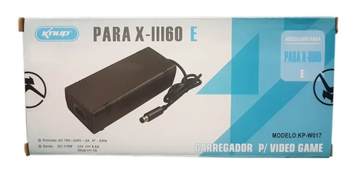 Fonte Xbox 360 Super Slim Bivolt 1 Pino 115w Kp-w017