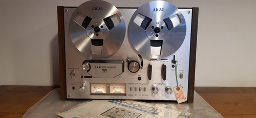 Tape Deck De Rolo Akai Gx-4000d Original Novo Nunca Usado