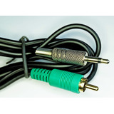 Cabo 1 Rca X P2 Mono Metal 1mt 3mts