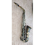 Saxofone Kt Alto Vintage Envelhecido.