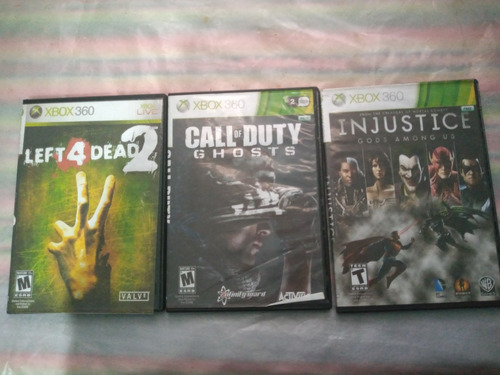 3 Juegos De Xbox 360