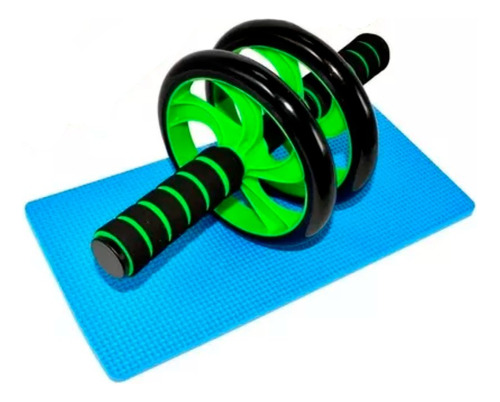 Rueda Abdominal Doble Entrenamiento Fitness Ejercicio Gym