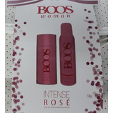 Perfume Boos Rose X 100ml + Desodorante Y Necesser Original.