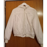 Campera De Abrigo Blanca adidas  