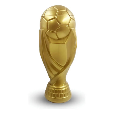 Trofeo Copa Mundial Alcancía Vaso Fultbol Selección 1.6 Lt Dorado Oscuro | MercadoLibre