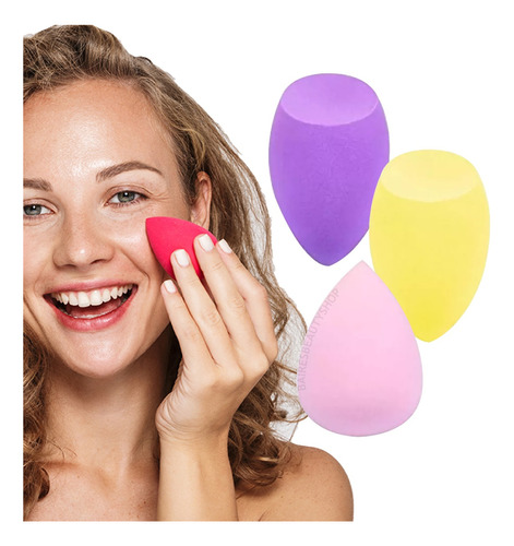 Esponjas Tipo Blender Pack De Maquillaje